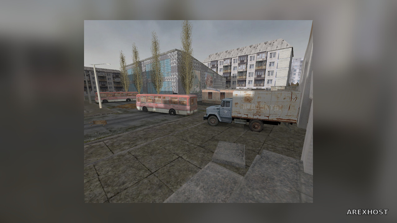 Карта «de_chernobyl» для CS 1.6