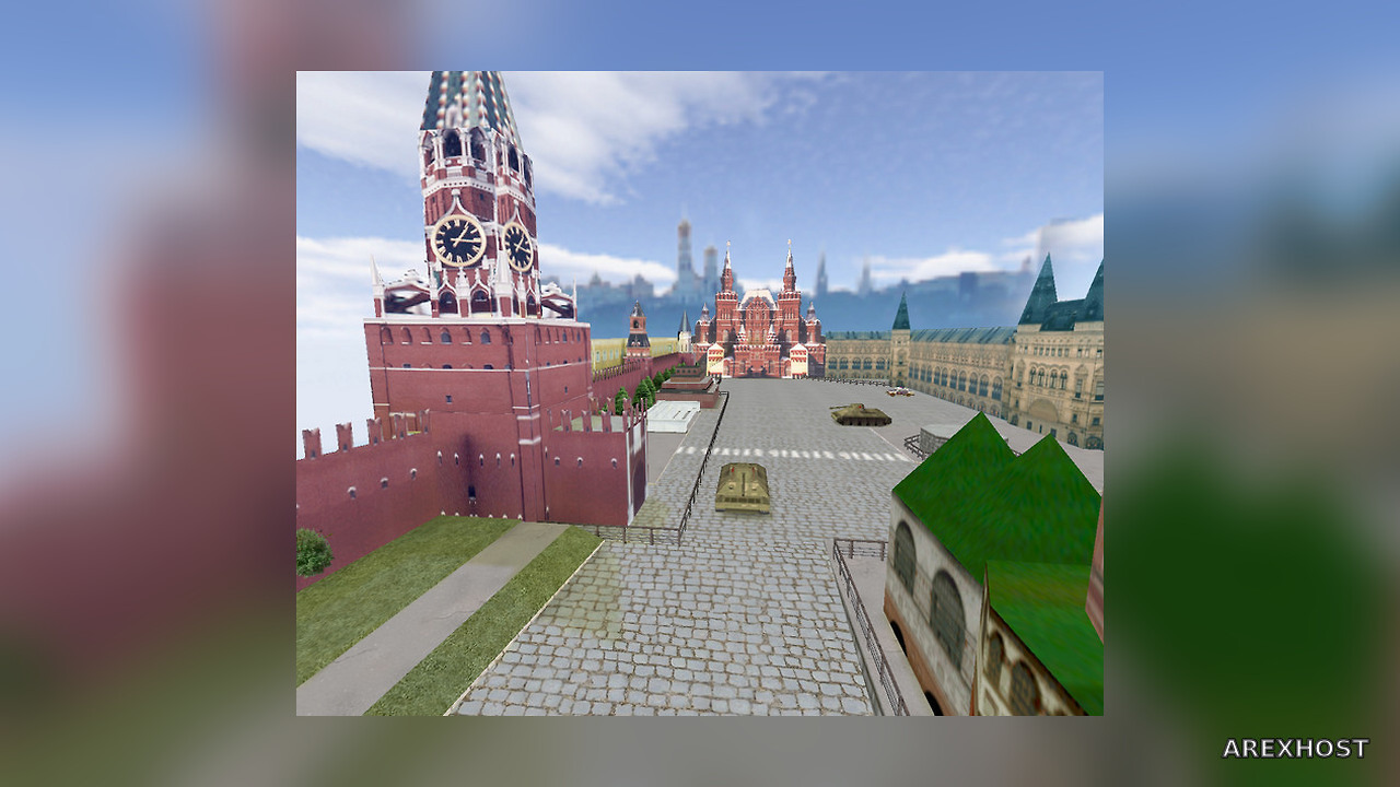 Карта «de_red_square» для CS 1.6
