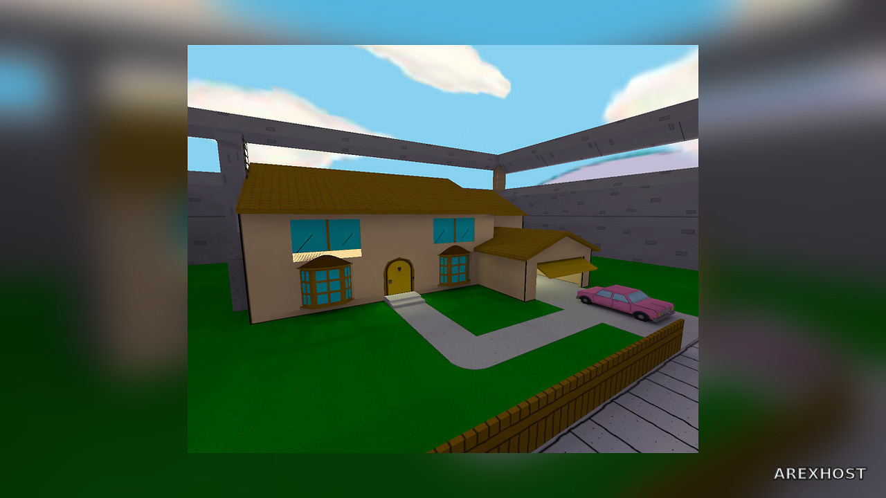 Карта «fy_simpsons_house» для CS 1.6
