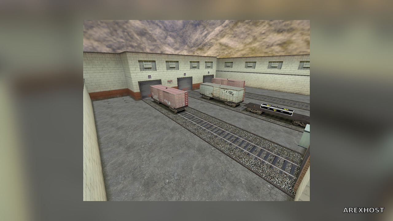 Карта «fy_train» для CS 1.6