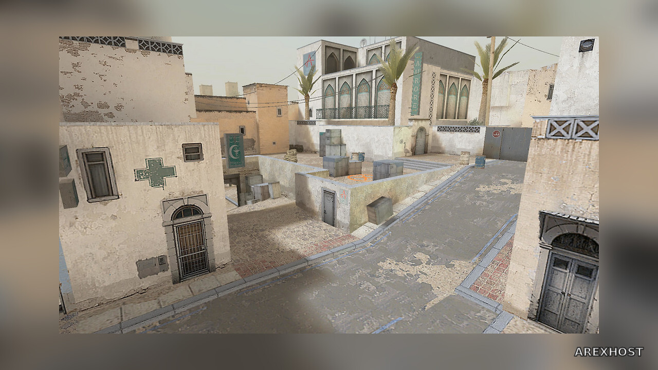 Карта «CS:GO Dust2 2017+» для CS 1.6