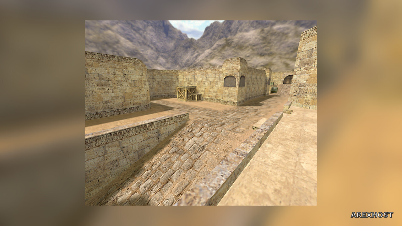 Карта «de_dust2_long» для CS 1.6