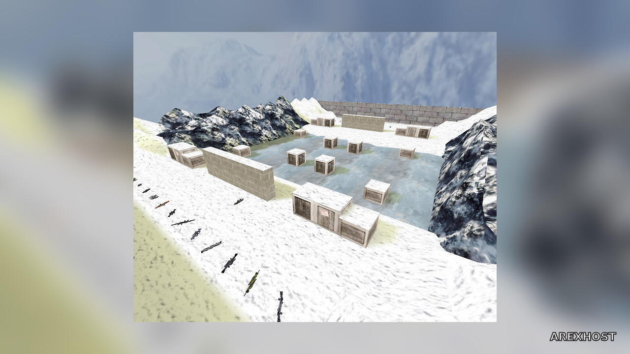 Карта «fy_snowflakes» для CS 1.6