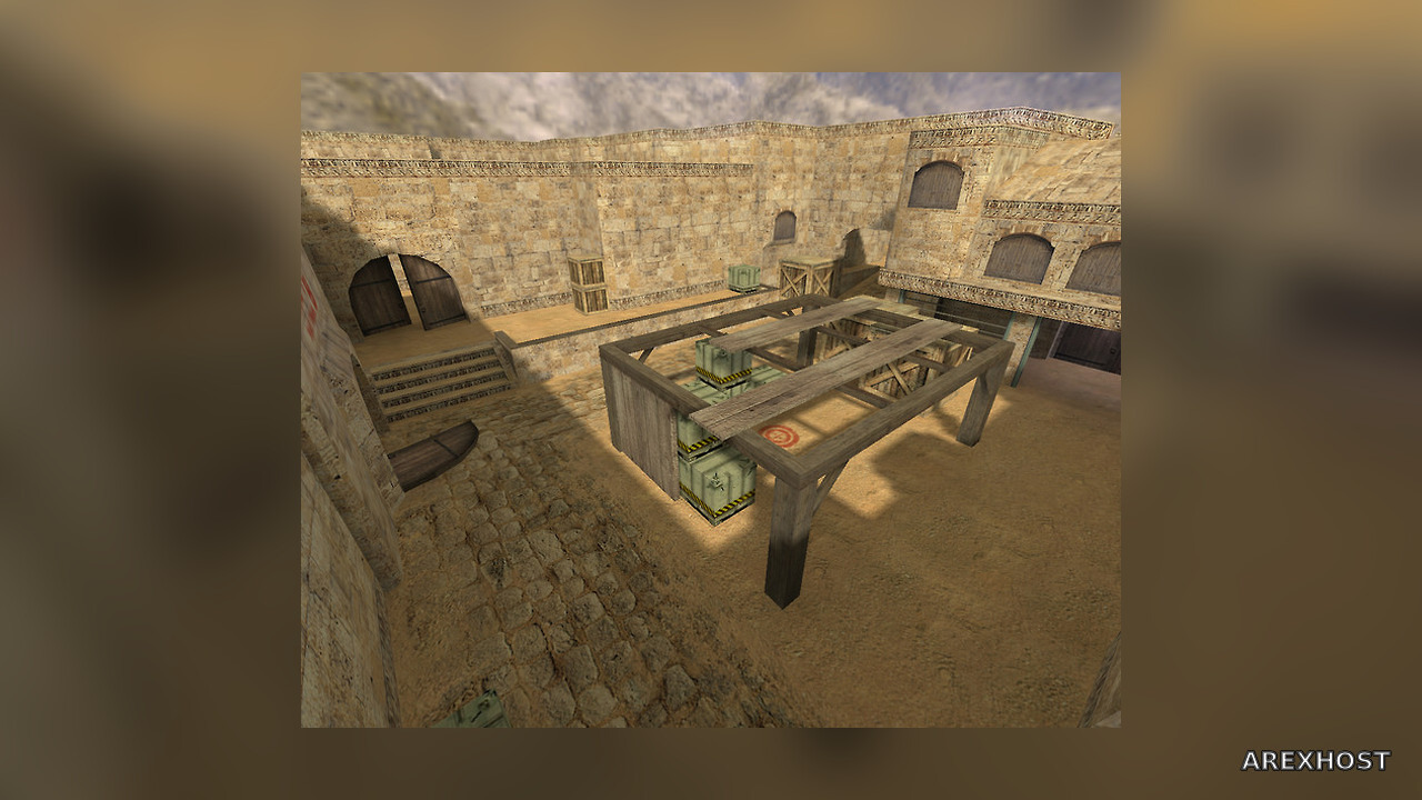 Карта «de_avangard» для CS 1.6