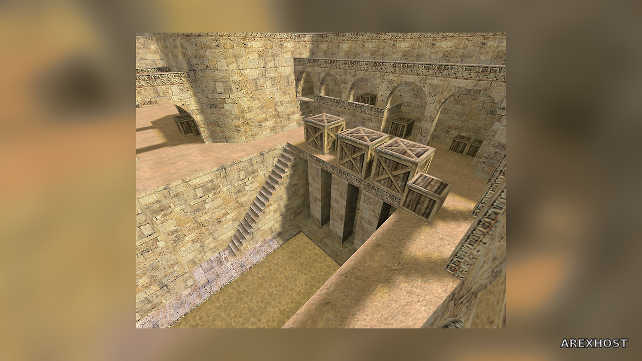 Карта «de_dust2002» для CS 1.6