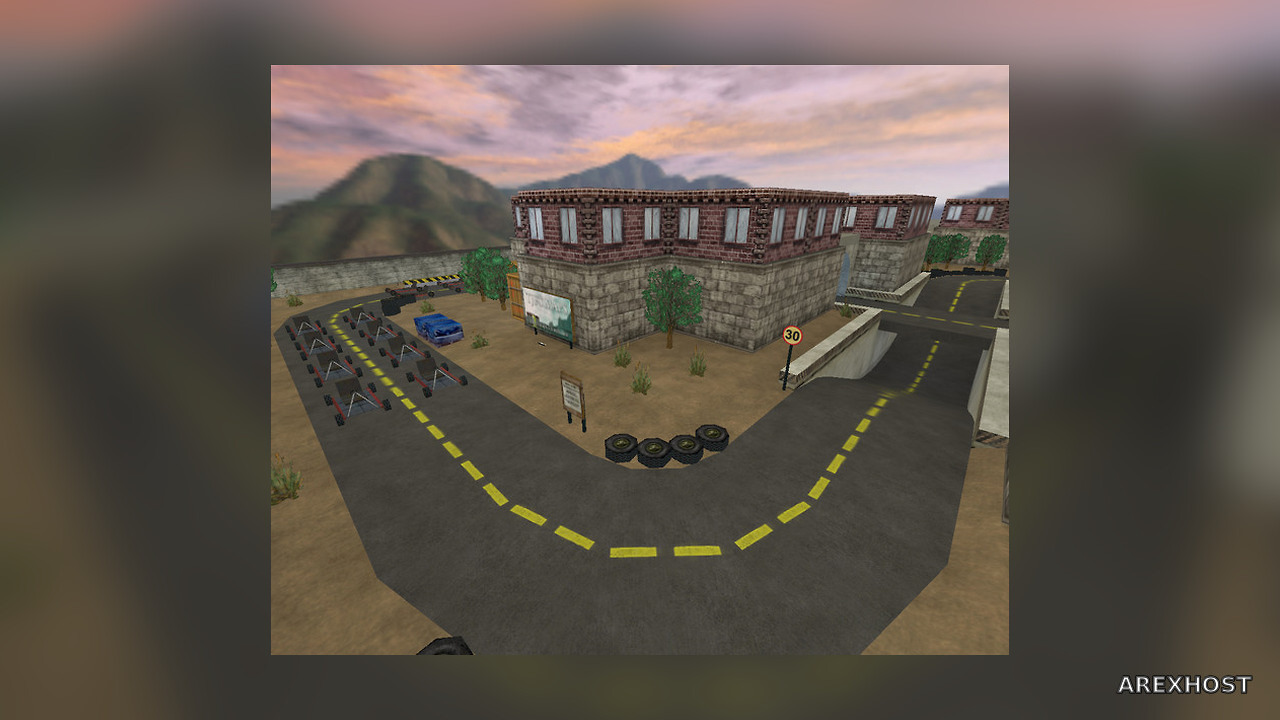 Карта «cs_gokarts2race» для CS 1.6