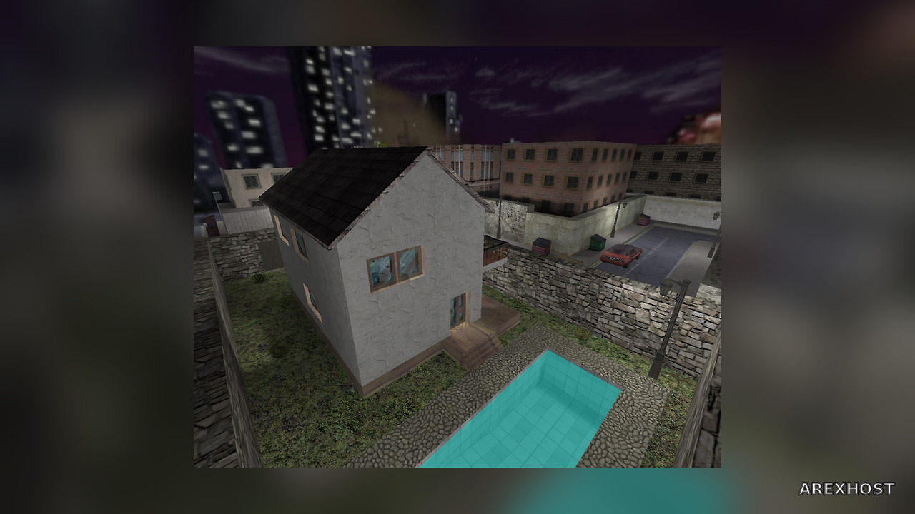 Карта «cs_house» для CS 1.6