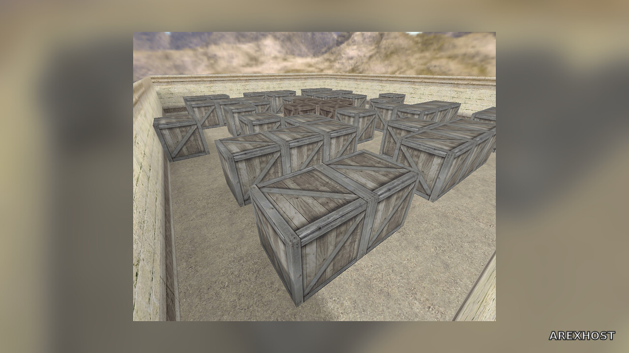 Карта «aim_ak47_box» для CS 1.6