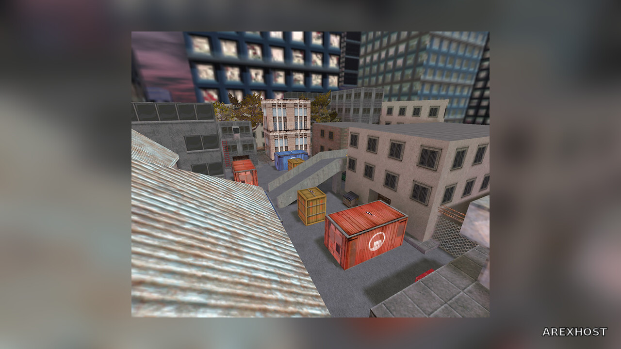 Карта «aim_assault_puff» для CS 1.6