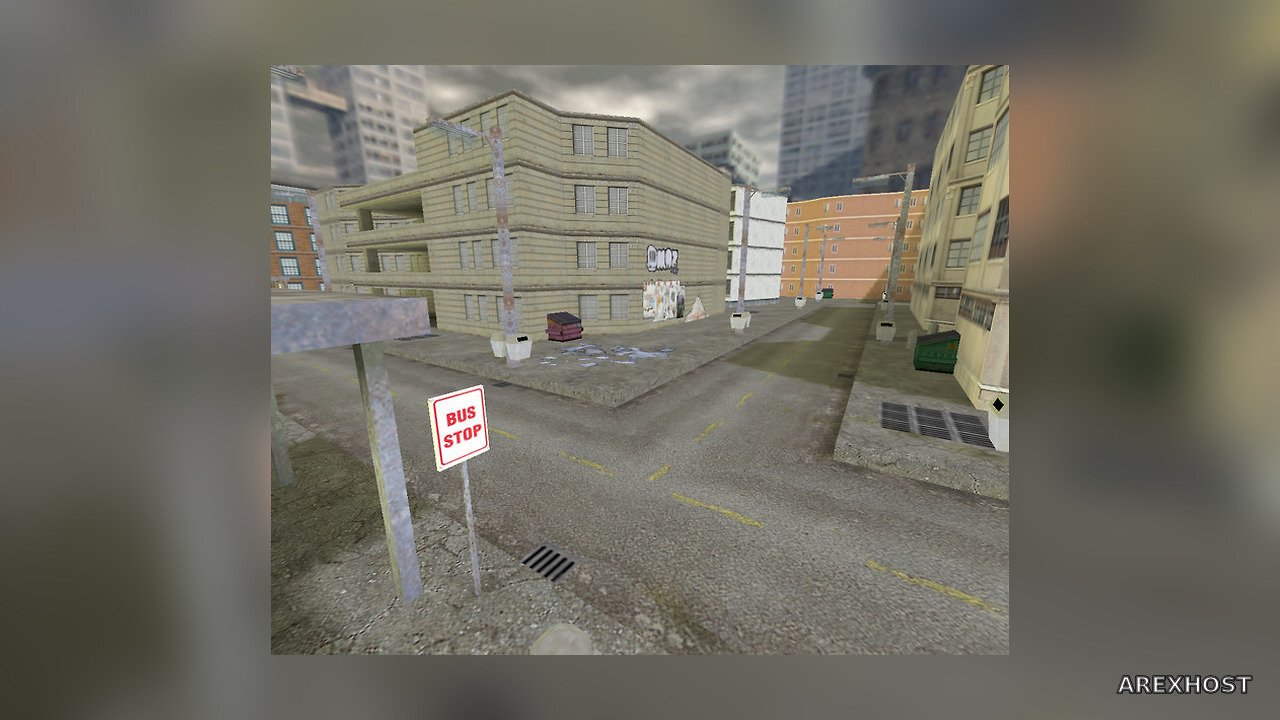 Карта «aim_city» для CS 1.6