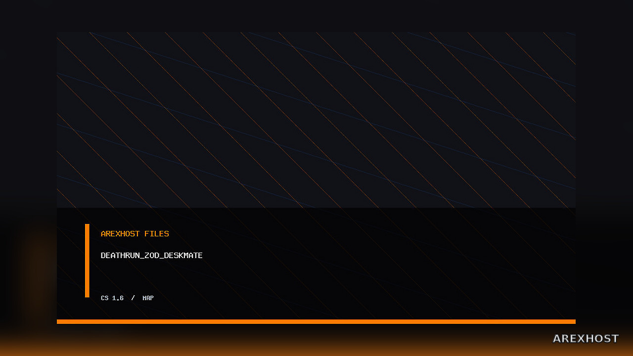 Карта «DEATHRUN_ZOD_DESKMATE» для CS 1.6