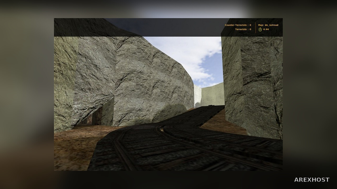 Карта «de_railroad» для CS 1.6