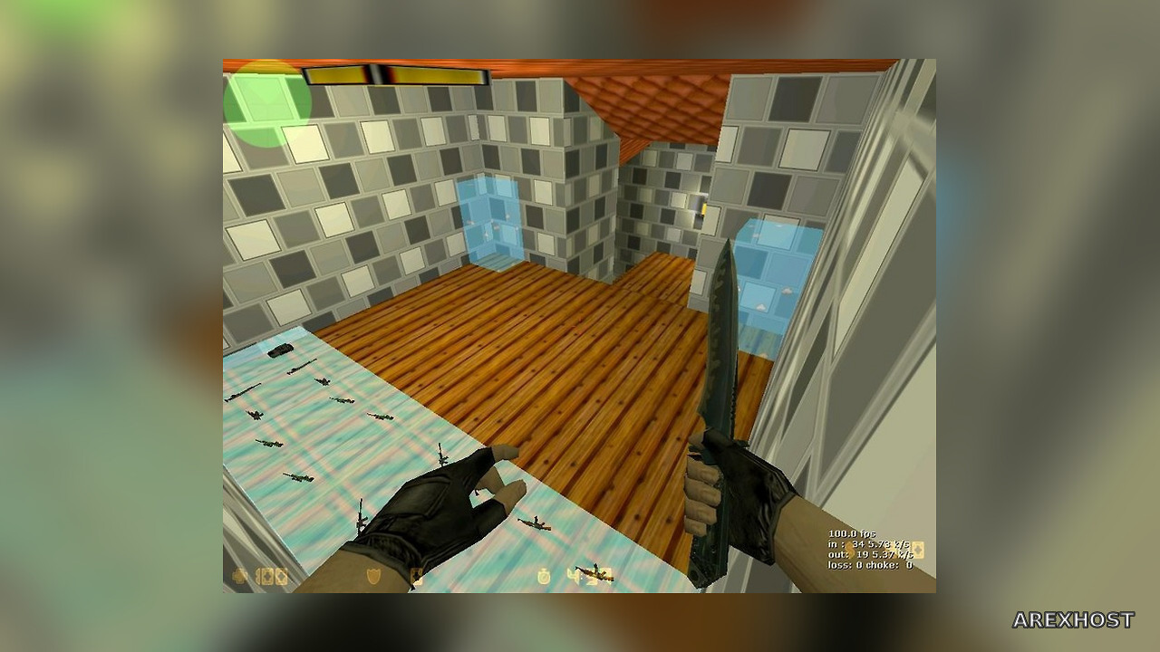 Карта «jail_atari» для CS 1.6