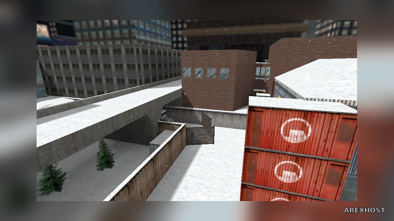 Карта «cs_assault_snowflake» для CS 1.6