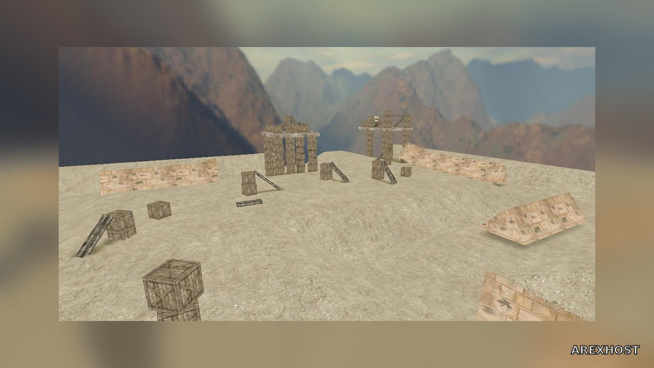 Карта «Surf_desert_cave» для CS 1.6