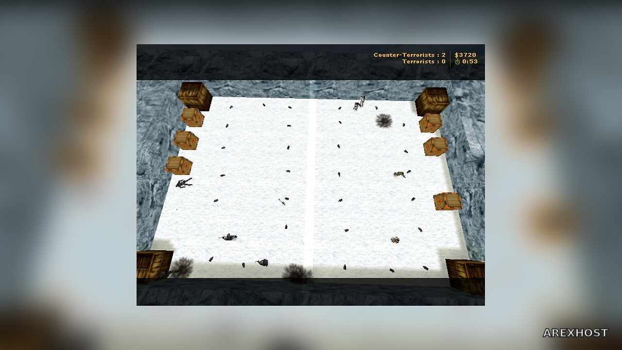 Карта «gw_snow» для CS 1.6