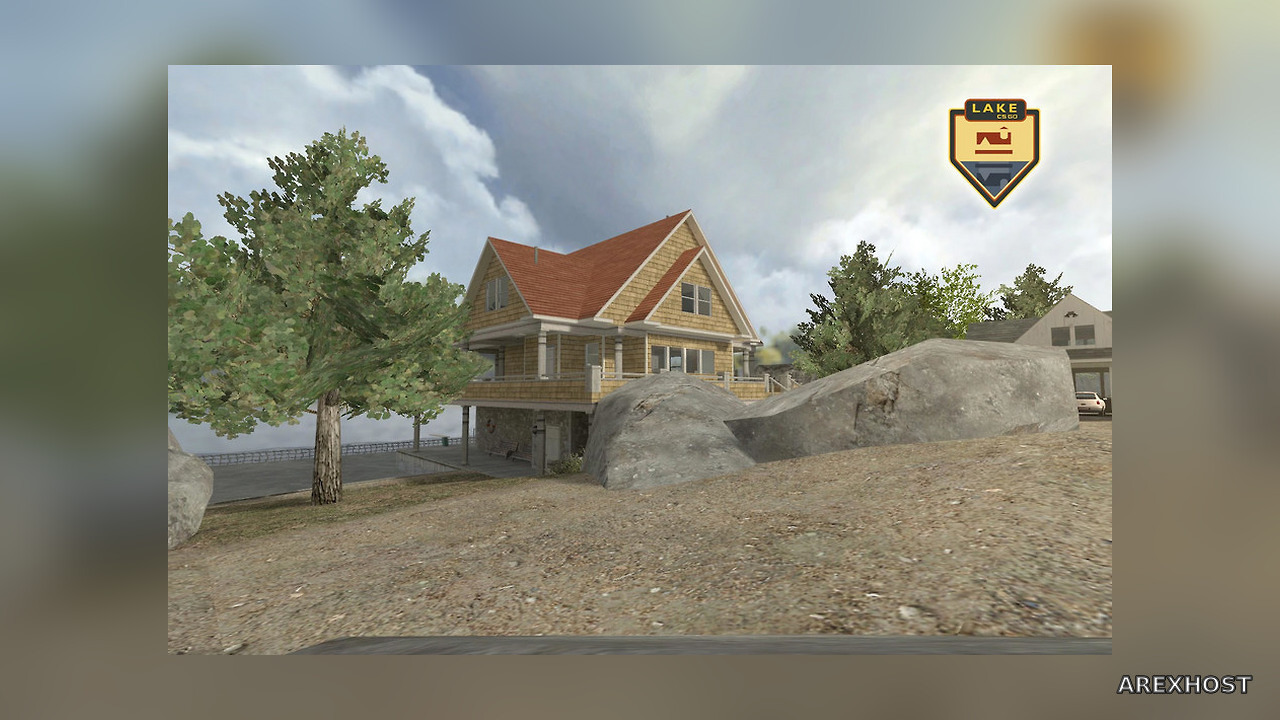 Карта «de_lake_csgo» для CS 1.6