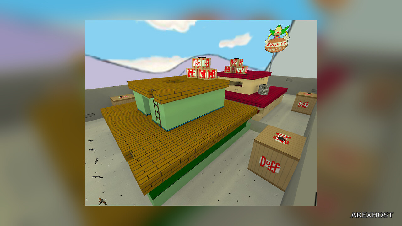 Карта «fy_simpsons» для CS 1.6