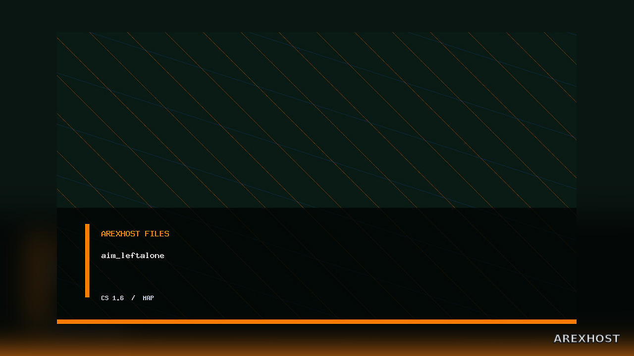 Карта «aim_leftalone» для CS 1.6