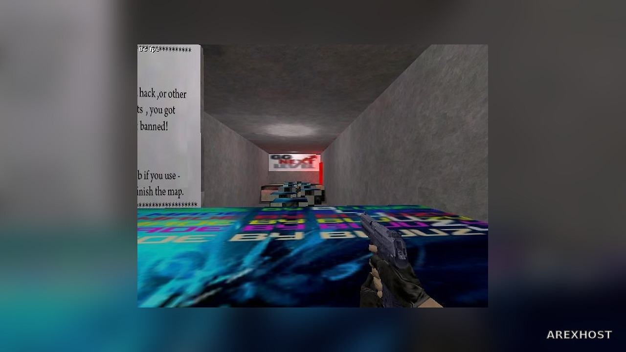 Карта «bhop_training» для CS 1.6