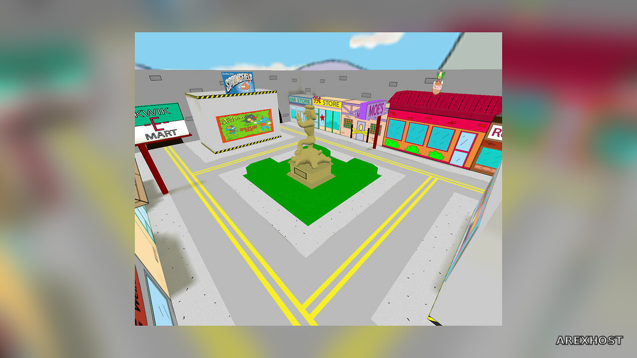 Карта «fy_simpsons_ach» для CS 1.6