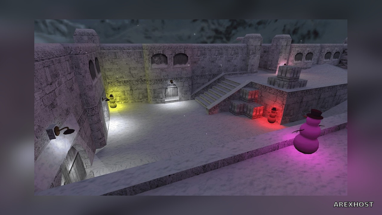 Карта «de_dust_winter16» для CS 1.6