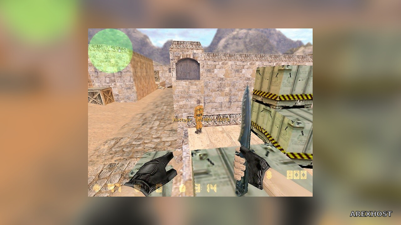 Карта «cs_dust2_2x2» для CS 1.6