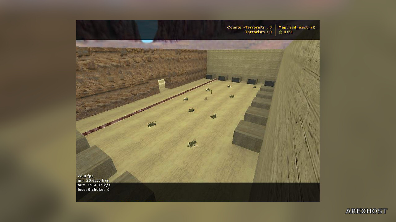 Карта «jail_west_v2» для CS 1.6