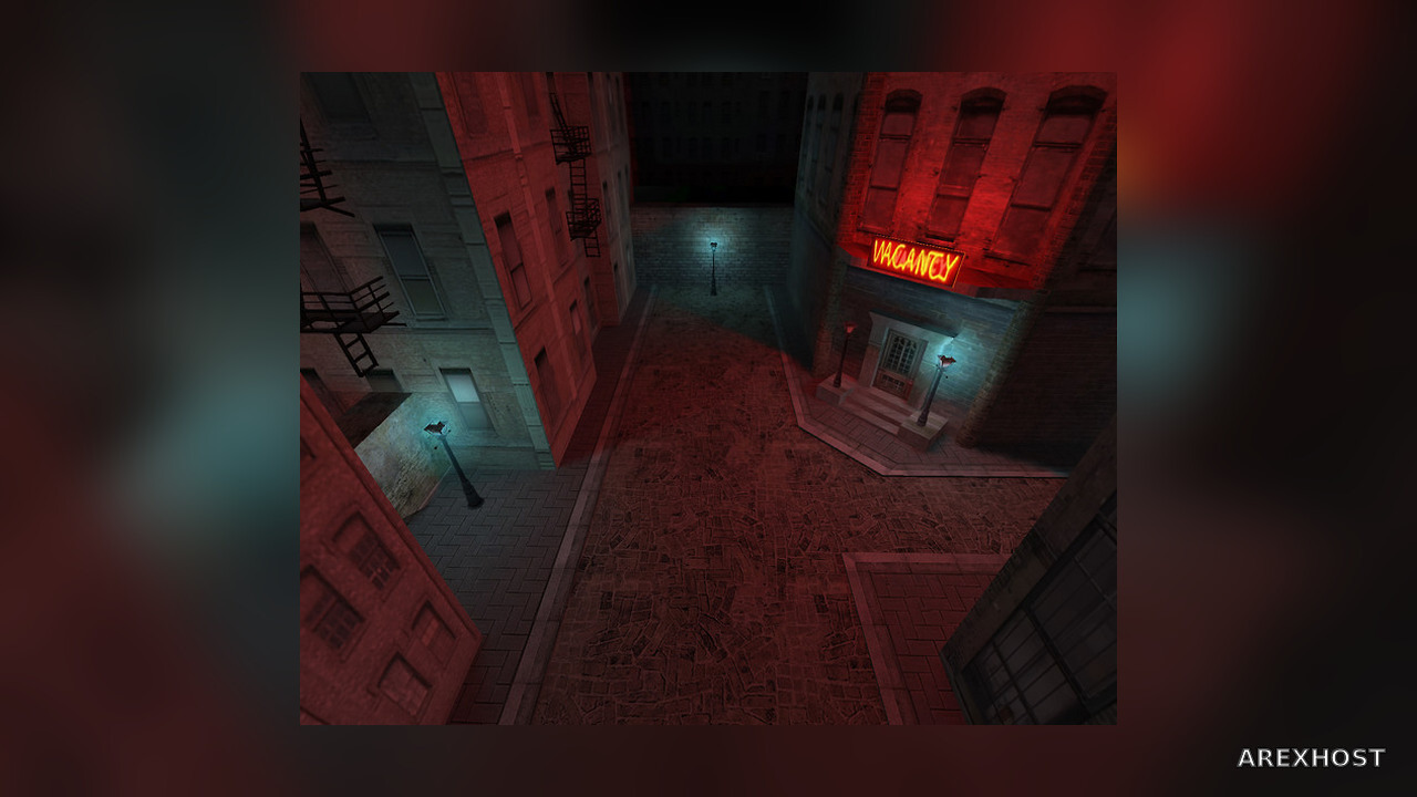 Карта «de_dark_city» для CS 1.6