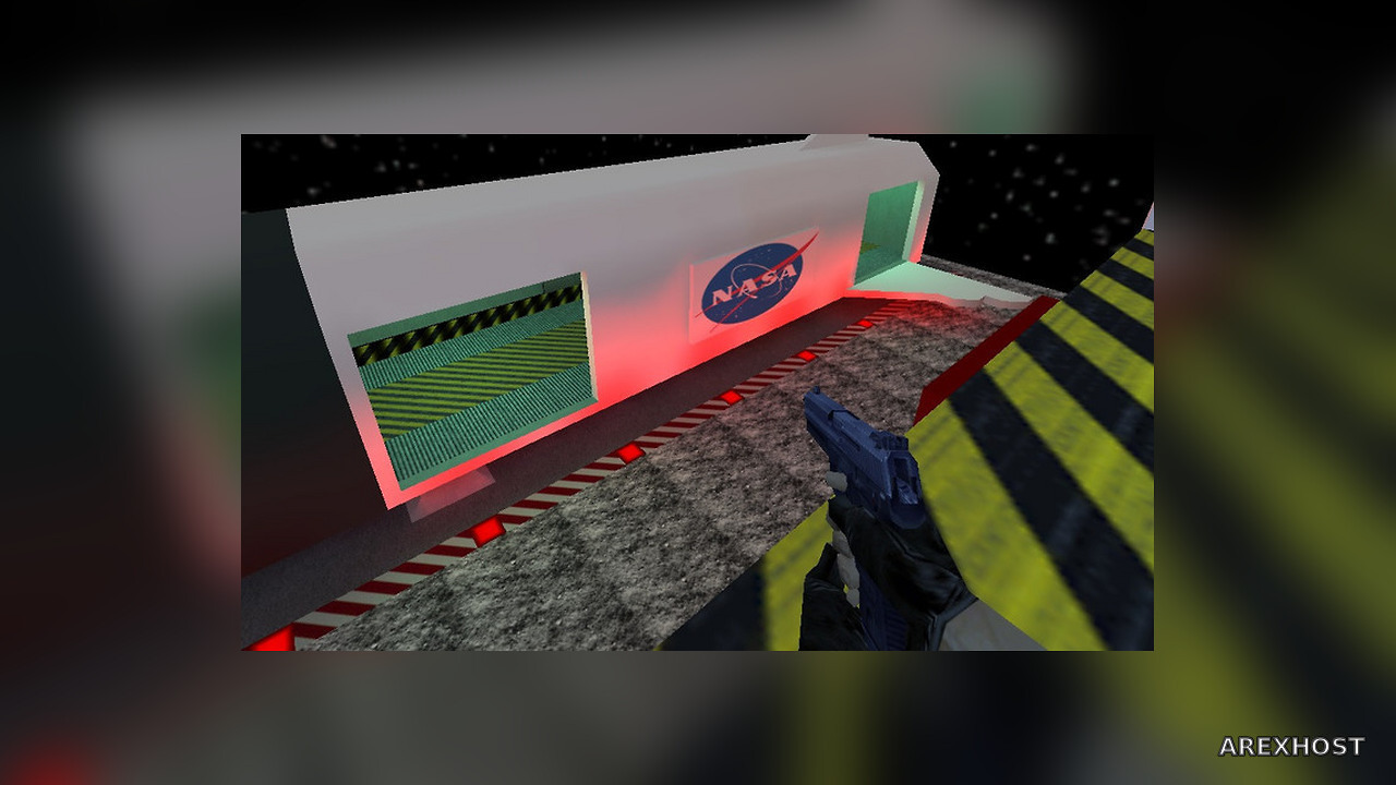 Карта «bhop_space» для CS 1.6