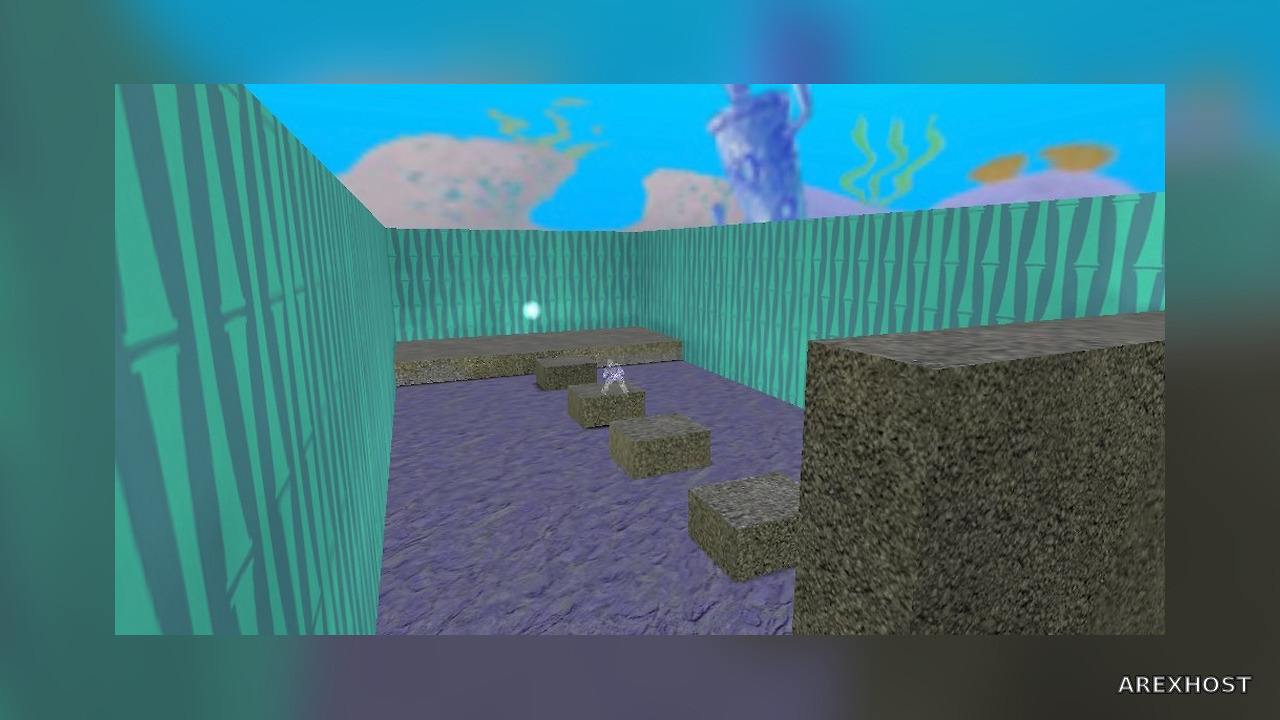 Карта «bhop_blocksponge» для CS 1.6