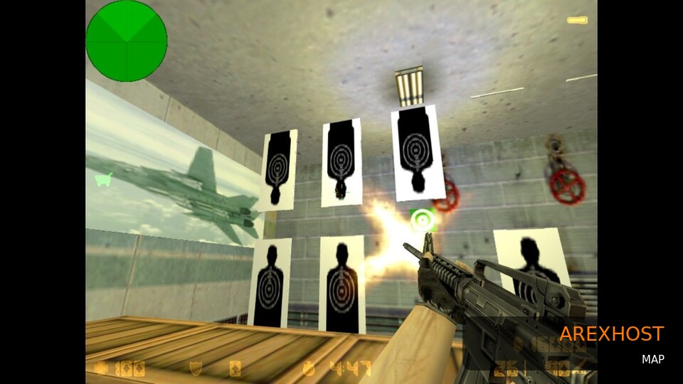 Карта «aim_training» для CS 1.6