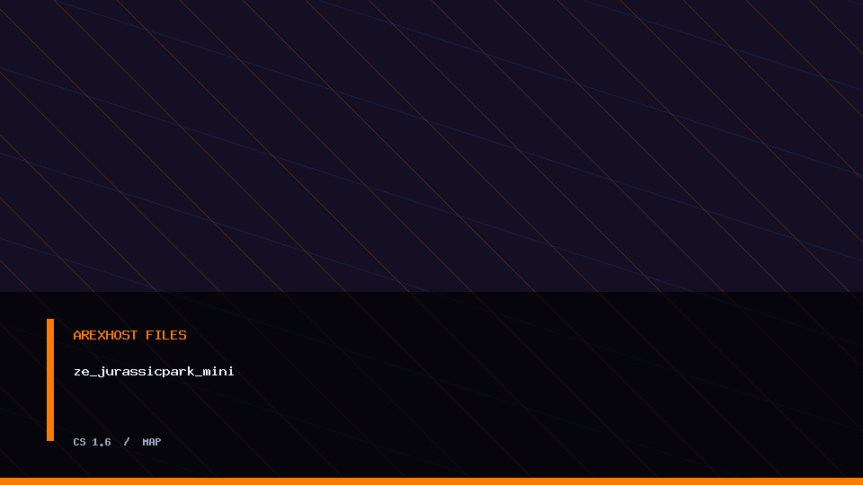 Карта «ze_jurassicpark_mini» для CS 1.6
