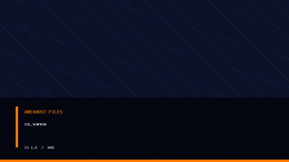 Карта «cs_vanna» для CS 1.6