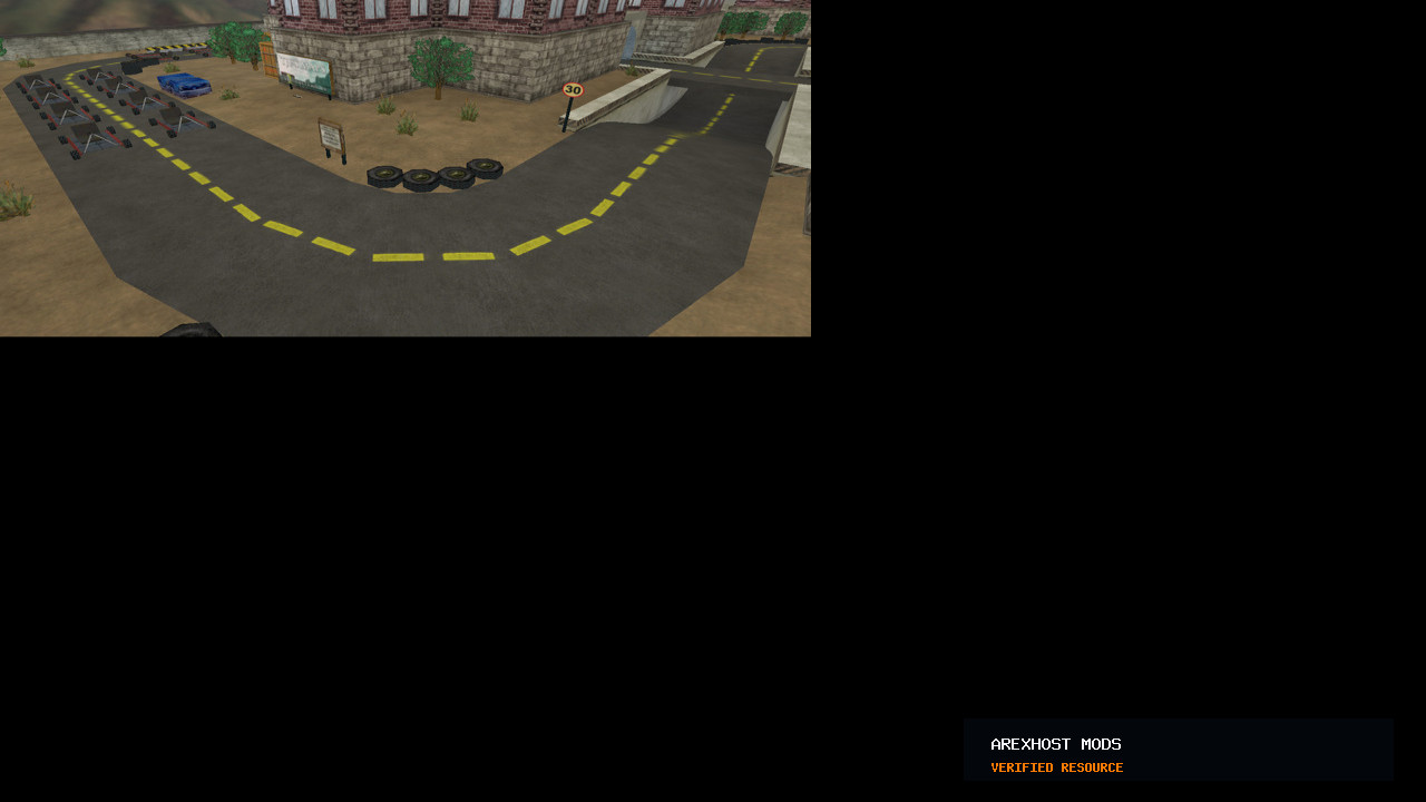 Скриншот 1 · Карта «cs_gokarts2race» для CS 1.6