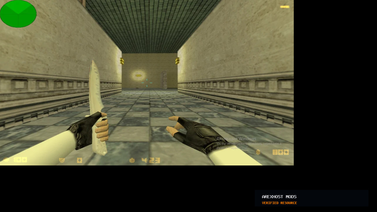 Скриншот 1 · snow skin for cs 1.6
