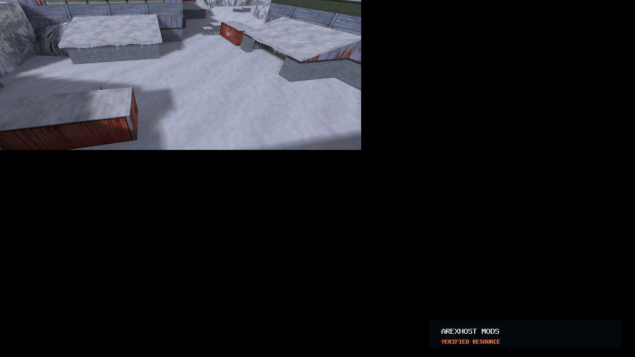Скриншот 1 · Карта «de_nuke_snow» для CS 1.6