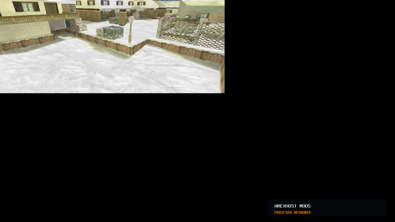 Скриншот 1 · Карта «de_inferno_snow» для CS 1.6