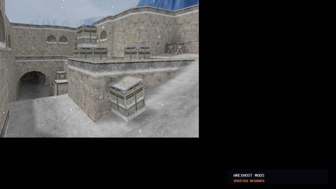 Скриншот 2 · Карта «de_dust2x2_sneg» для CS 1.6