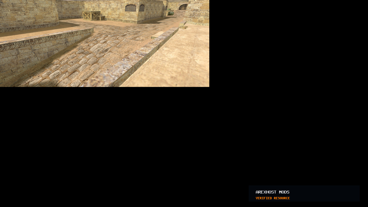 Скриншот 1 · Карта «de_dust2_long» для CS 1.6