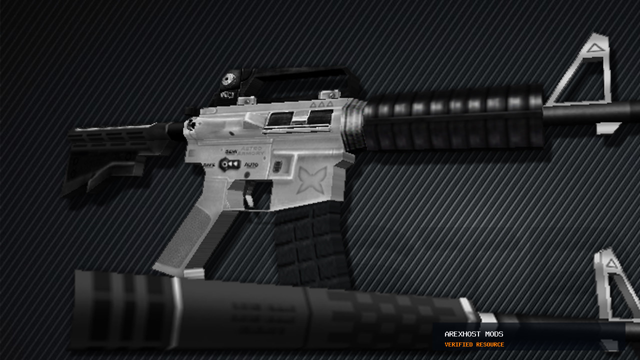 Скриншот 1 · M4A1 - Astro — модель для CS 1.6