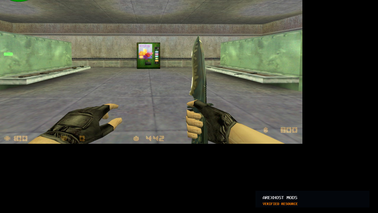 Скриншот 1 · Experimental knife with chrome effect — модель для CS 1.6