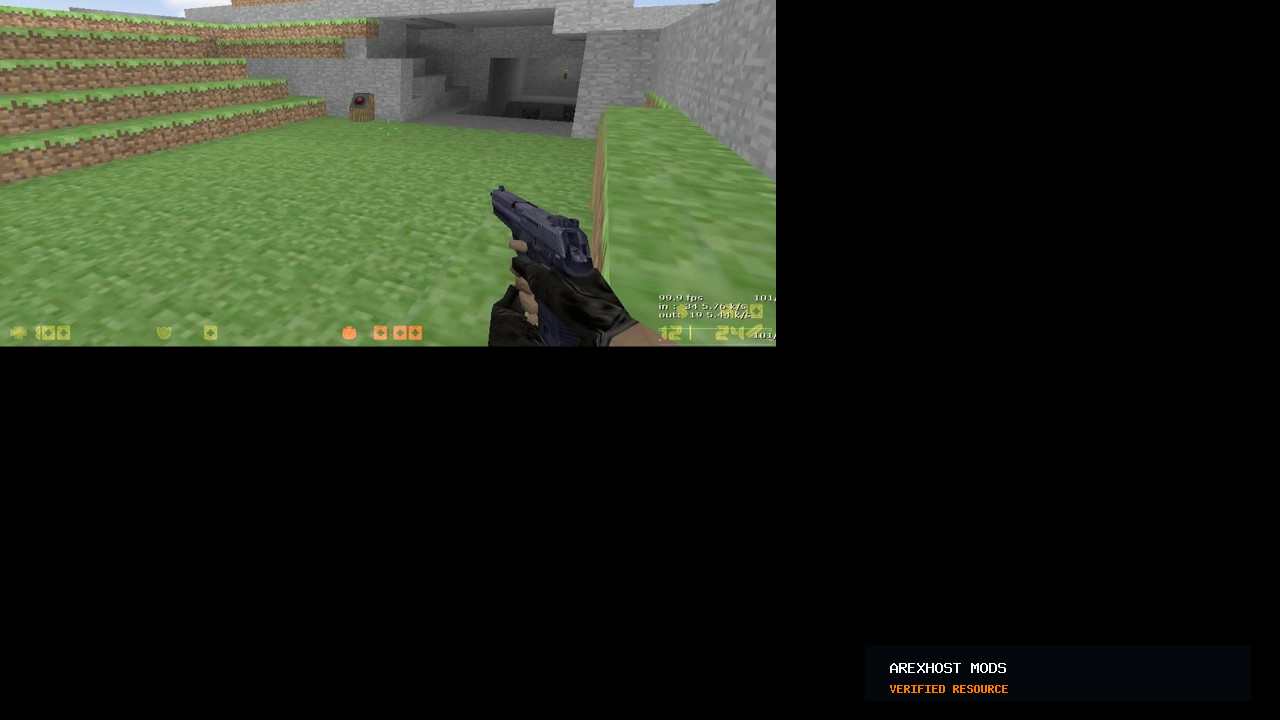 Скриншот 2 · Карта «bhop_minecraft_v1» для CS 1.6