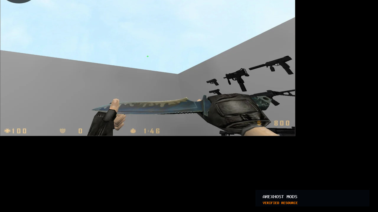 Скриншот 1 · Default knife inspect — модель для CS 1.6