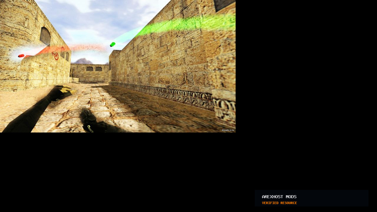 Скриншот 1 · Grenade Trails Only Team — Шлейфы гранат для своей команды CS 1.6 [Приват] [ReAPI]