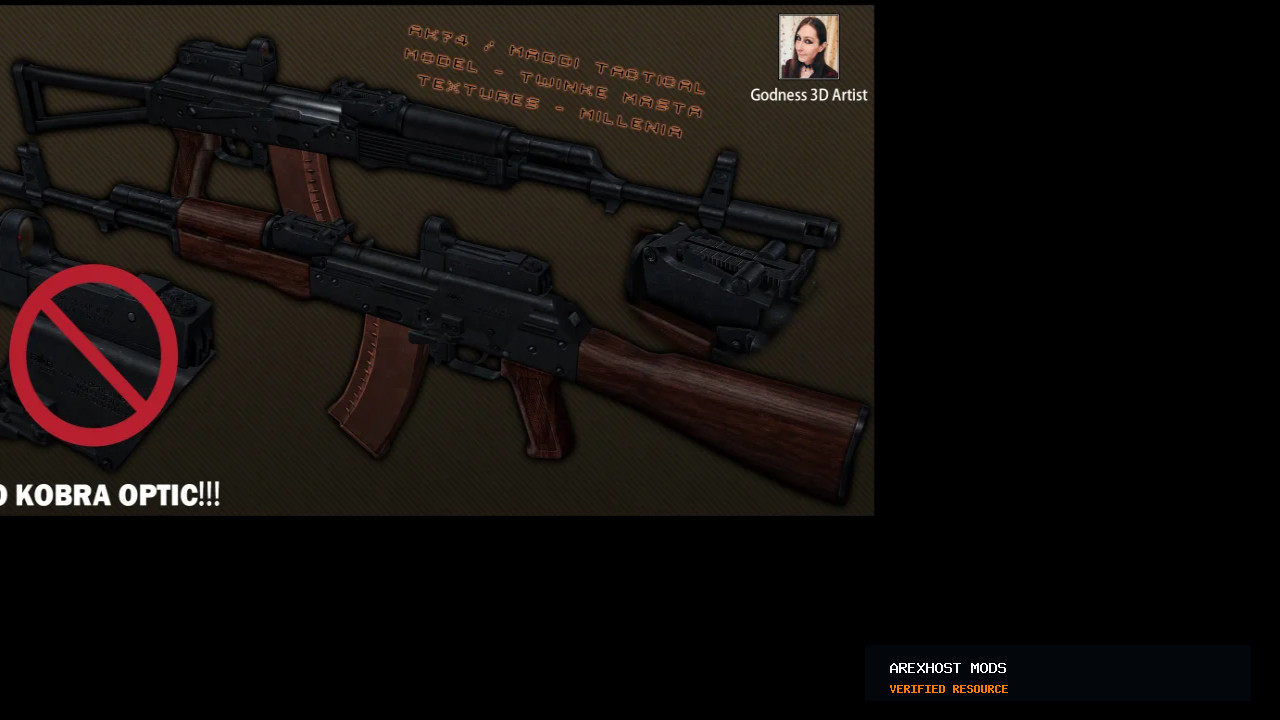 Скриншот 1 · AK-74 & AKS-74 Revival — модель для CS 1.6