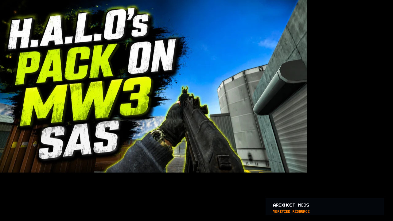 Скриншот 1 · H.A.L.O's pack on MW3 SAS — модель для CS 1.6