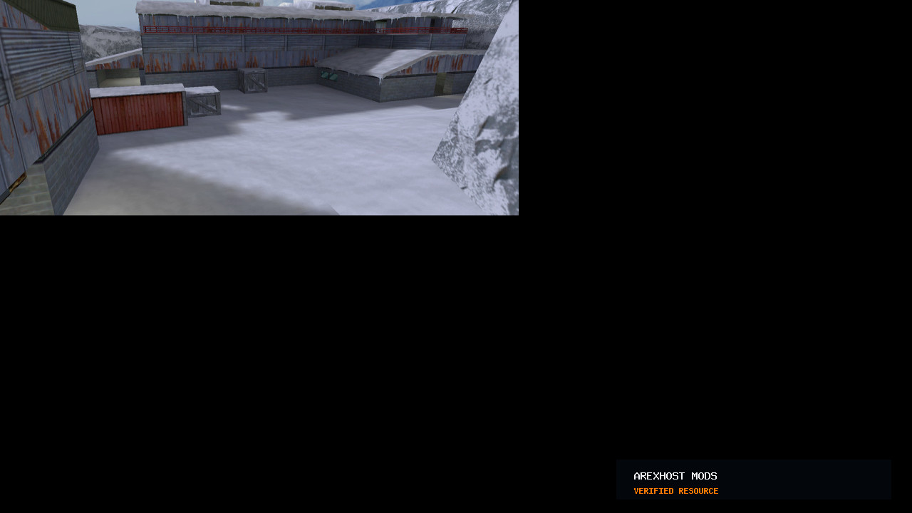 Скриншот 2 · Карта «de_nuke_snow» для CS 1.6
