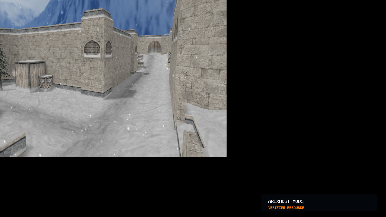 Скриншот 1 · Карта «de_dust2x2_sneg» для CS 1.6