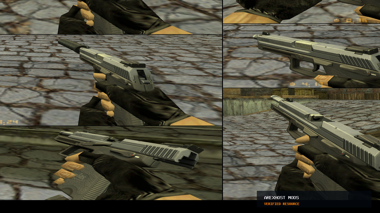 Скриншот 1 · HK USP Remake — модель для CS 1.6